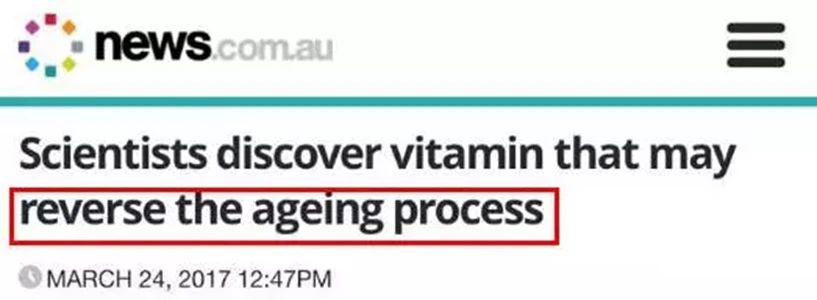 Scientists discover vitamin that may reverse the ageing process