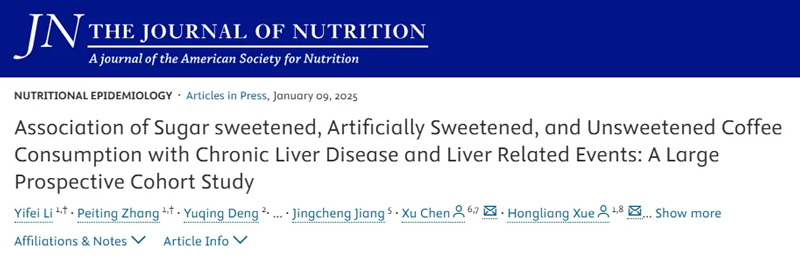 Association ofSugar sweetened, Artificially Sweetened, and Unsweetened Coffee Consumption with Chronic Liver Disease and Liver Related Events: A Large Prospective Cohort Study